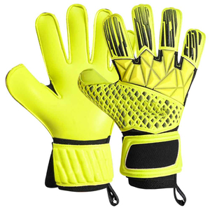 Guantes de Portero de Fútbol de Alta Calidad, Guantes de Portero de Fútbol con Protección de Cuero para los Dedos y el Pulgar, Unisex - Product Image 5