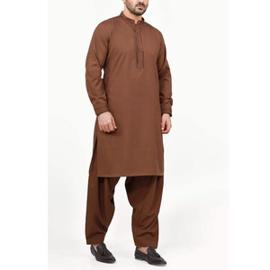 Most Selling Wholesale Prices Customized Made <b>Men</b> Shalwar Kameez Premium Quality Latest Style Shalwar Kameez For <b>Men's</b> - Product Image 5