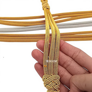 Cordón Decorativo de Hilo de Oro y Plata Ceremonial para Gorras de Uniforme - Product Image 6