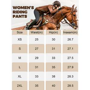Pull On Women Horse <b>Riding</b> Tights Minimalist Lightweight Equestrian Breeches Elastic Waistband <b>Riding</b> Pants Ladies - Product Image 4