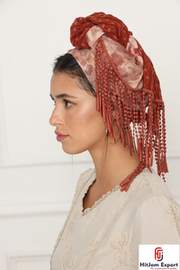 Printed <b>Scarf</b> Head <b>Scarves</b> Soft Lightweight <b>Square</b> <b>Scarves</b> for Women Bulk Supply for Fashion and Branding Use - Product Image 3