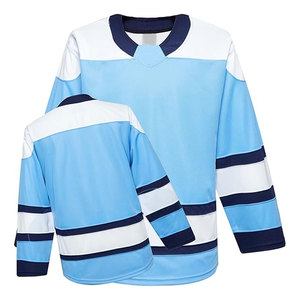Series Ice Hockey League Team Color Blank Practice Jersey Breathable Lightweight Durable Sports Training Uniform Customizable - Product Image 1