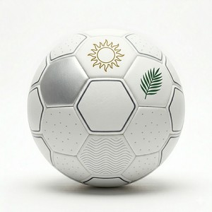 Professional Training Soccer Ball 2026 Machine Stitched PVC Size 5 Eco-Friendly Durable Match Ball for Footballers - Product Image 3