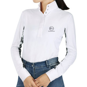 Ropa de entrenamiento dinámica, ligera, con control de humedad, cómoda, camisetas de entrenamiento para equitación para uso profesional - Product Image 1