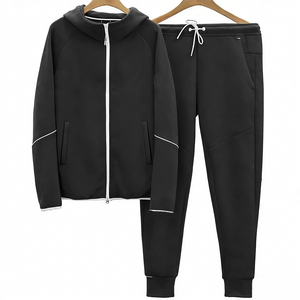 Conjuntos Deportivos de Dos Piezas de Forro Polar para Otoño, Casuales, para Correr, Entrenar, de Alta Calidad, Personalizados, para Hombre - Product Image 3