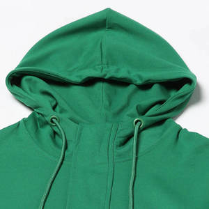 Sudadera con Capucha Oversize Verde Ecológica para Mujer, Cuello en V, Mezcla de Algodón Suave, Ajuste Holgado Casual, Hombros Caídos - Product Image 6