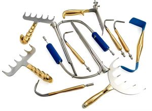 Juego de Instrumentos Quirúrgicos Ortopédicos, Retractores para Cirugía de Columna Vertebral, Ganchos, Elevadores, Kit de Herramientas Médicas de Acero Inoxidable - Product Image 2