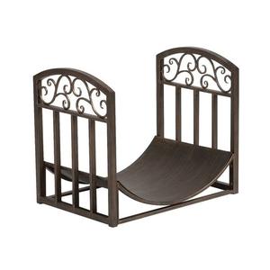 Modern Design Folding Log Holder Black Coated Finished portable Log Holder - Product Image 2