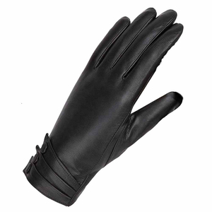 Winter Special MEN <b>Women</b> Fashion Dress <b>Gloves</b> Leather <b>Gloves</b> Hand Warmer Black Winter Ladies Dress <b>Gloves</b> - Product Image 4