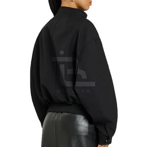 Chaqueta Acolchada Casual de Invierno para Mujer, 100% Algodón, Color Sólido, Alta Calidad, Cierre con Botones y Cremallera, Resistente al Viento y de Secado Rápido, OEM - Product Image 3