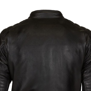 Fully Customized Custom Logo Men Motorbike Leather Jacket High Quality Quick Dry Genuine Leather Motorbike Jacket - Product Image 5