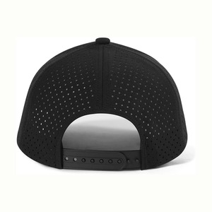 Gorra de Béisbol Negra de 6 Paneles, Ajustable, Unisex, Informal, de Color Sólido, para Exteriores, Primavera, Verano, Adultos - Product Image 6