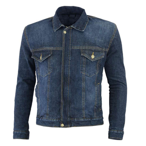 <b>Men's</b> denim Lined Jean <b>Jacket</b> Winter <b>jacket</b> Windbreaker Cotton Denim <b>Trucker</b> <b>Jacket</b> - Product Image 4