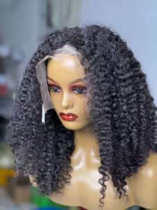 Lots de Cheveux Humains Vietnamiens Bruts et Perruques, Longueur Étirée, Frontal HD avec Tissage de Cheveux Bouclés Style Birman, Vente en Gros - Product Image 4