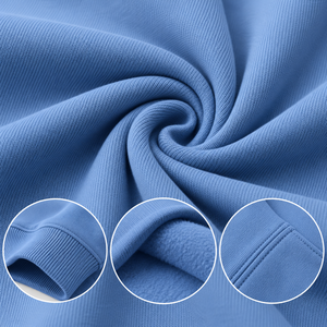 Sudadera con capucha para hombre, 350 GSM, algodón, con cremallera, corte holgado, ecológica, transpirable, forro polar, logotipo bordado personalizado - Product Image 4