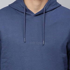 Sweat à capuche pour homme de la collection hiver, design personnalisé, logo imprimé, 100% coton, motif uni, pull léger - Product Image 6