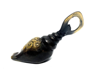 Abridor de Botellas de Metal de Latón con Acabado Dorado, Diseño Moderno Hecho a Mano, para Bares y Hoteles, Abridor de Tapas de Botellas de Vino para Regalos - Product Image 4