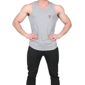 Débardeur pour homme de haute qualité, faible MOQ, meilleure vente, coupe ajustée, vêtements de fitness, débardeurs pour homme - Product Image 3