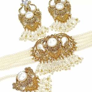 Fashionable Zircon Necklace Fashion Jewelry Sets Premium Bridal Jewelry Set Luxury Party Wear <b>Accessories</b> - Product Image 1