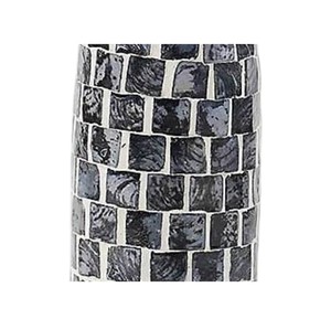 Jarrón de Flores de Nácar Negro de Tendencia para Decoración de Interiores Modernos - Product Image 4
