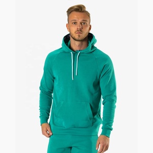 Mode Automne-Hiver Y2K Hommes Sweats à Capuche Uni en Coton Épais Sweats à Capuche en Polaire pour Hommes Sweats à Capuche Surdimensionné à Épaules Tombantes Personnalisé pour Hommes - Product Image 1