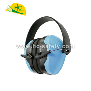 HC708 Kids Foldable Industrial Safety Earmuffs Adjustable Headband Comfortable Fit Noise Blocking CE ANSI Approved - Product Image 2