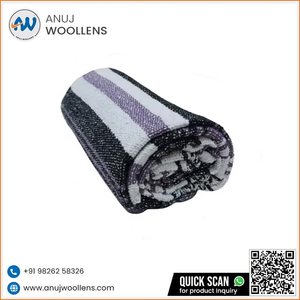 Custom Design Purple Falsa Wool Blanket Durable Comfortable <b>Home</b> <b>Textile</b> From Best Supplier - Product Image 6