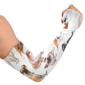 Mangas acrílicas unisex con estampado de perros y diseño digital UPF50+ de moda de verano de Splendid Apparel - Product Image 6