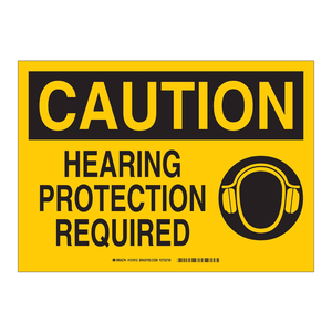 Señal de Advertencia: Protección Auditiva Requerida para Áreas de Trabajo Industrial - Product Image 2