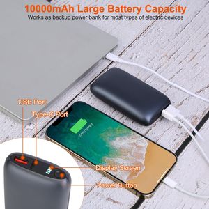 Calentador de Manos Eléctrico Portátil de Doble Cara, Batería de Respaldo de 10000 mAh, 3 Niveles de Temperatura, Recargable - Product Image 4