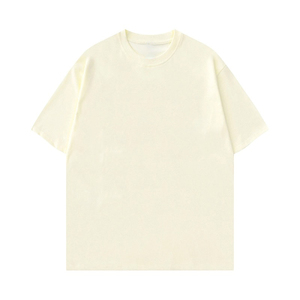 เสื้อยืดโออีเอ็มแฟชั่นใหม่ พิมพ์ลายโลโก้ตามสั่ง พิมพ์ดิจิทัล ผ้าฝ้าย 100% ระบายอากาศได้ดี ทรงโอเวอร์ไซส์ สวมใส่สบายทุกวัน มี 60 สี - Product Image 5