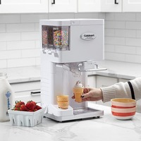 Machine à crème glacée molle portable de 2,5 L en acier inoxydable, électrique et automatique, à usage commercial, avec une utilisation flexible dans de multiples scénarios