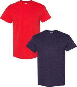 เสื้อยืดคอกลมแขนสั้นผ้าฝ้าย100% สำหรับผู้ชายเสื้อยืดลำลอง - Product Image 5