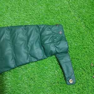 Vestes matelassées imperméables et coupe-vent de haute qualité pour hommes avec col montant et logo frontal, 100% laine, fabriquées au Pakistan, prix bas - Product Image 2