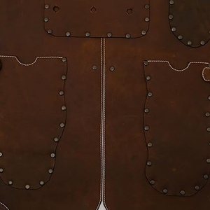 Tablier de Barbier Professionnel de Qualité Supérieure, Tablier de Coiffeur Personnalisé en Toile pour Hommes - Product Image 2