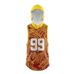 ชุดยูนิฟอร์มฟุตบอลแบบมีฮู้ด 7v7 ลายพิมพ์ซับลิเมชั่น โพลีเอสเตอร์ 100% ดีไซน์และโลโก้ปรับแต่งได้ตามต้องการ กำลังเป็นที่นิยม - Product Image 3