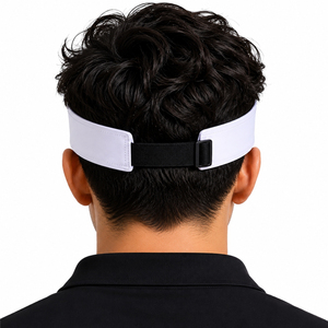 Gorra Visera Deportiva Premium al por Mayor de Secado Rápido para Tenis, Gorra Visera de Golf OEM Personalizada con Absorción de Sudor y Correa Ajustable - Product Image 3
