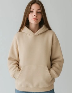 Sudadera con Capucha Bordada de Alta Calidad para Hombre, Estilo Urbano, Otoño, Color Sólido, Personalizable, Cómoda - Product Image 3