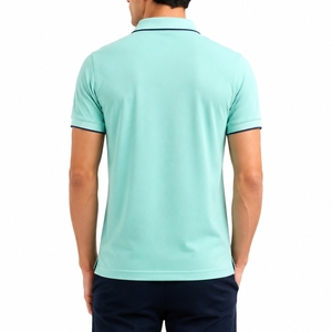 เสื้อโปโลพรีเมียมสำหรับผู้ชาย สไตล์โปโลพรีเมียม สวมใส่สบายทุกวัน แฟชั่นลำลองทันสมัย ผ้าฝ้ายนุ่มสบาย เหมาะกับไลฟ์สไตล์คนเมือง - Product Image 2