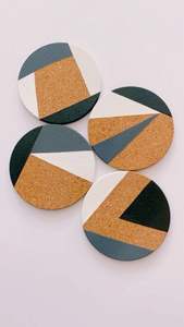 Luxury Handmade Customized MDF Cork Enamel Print <b>Coasters</b> <b>for</b> Beer Coffee <b>Drink</b> Holder MDF <b>Coaster</b> Home Use <b>for</b> Table Decorative - Product Image 5