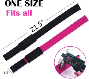 Gants de fitness confortables en polyester avec bandes de maintien pour les poignets, support pour les mains pour le cross-training, accessoires imprimés tendance - Product Image 3