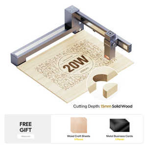 เครื่องแกะสลักเลเซอร์แบบพกพา รุ่นอัปเกรด พร้อมแหล่งกำเนิดเลเซอร์ เลเซอร์เพคเกอร์ 2 เครื่องพิมพ์เลเซอร์แบบมือถือ และเครื่องแกะสลัก - Product Image 6