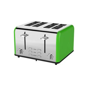 Comercial hogar Oficina cocina Hotel cocina electrodomésticos pan eléctrico tostadora sandwichera 4 rebanadas metal pop-up tostadora - Product Image 2