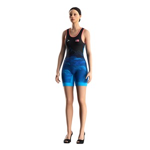 Débardeur de lutte pour femmes personnalisé, léger, haute performance, anti-humidité, respirant, extensible, avec coutures plates - Product Image 1