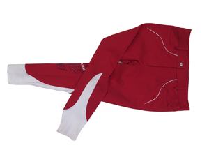 Pantalones de punto ecológicos para montar a caballo, calzas de entrenamiento ecuestres a la moda, Jodhpurs - Product Image 2