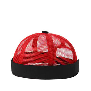 Nouvelle mode – Bonnet docker sans bord coloré en maille, style marin, personnalisable avec votre logo brodé - Product Image 2