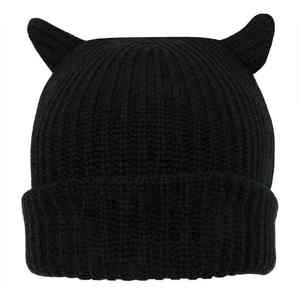 Private Label Winter <b>Beanie</b> Hat Custom Logo Warm Knit Cap <b>Fleece</b> Lining Breathable Waterproof 100% Acrylic Men Women Skullies - Product Image 5