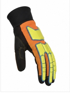 ถุงมือกันกระแทก MUBASHAR PRO GRIP INTERNATIONAL สำหรับงานภาคสนาม ดีไซน์ตามหลักสรีรศาสตร์ทันสมัย เคลือบไนไตรล์บริเวณฝ่ามือ - Product Image 5