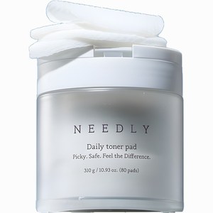 แผ่นโทนเนอร์บำรุงผิวหน้า NEEDLY Daily Toner Pad 310 กรัม 80 แผ่น ผลิตภัณฑ์ดูแลผิวจากเกาหลี ช่วยให้ผิวขาวกระจ่างใส ผลิตภัณฑ์ดูแลผิวขาวจากเกาหลี ผลิตภัณฑ์โทนเนอร์บำรุงผิวหน้าแบบสปาจากเกาหลี - Product Image 4