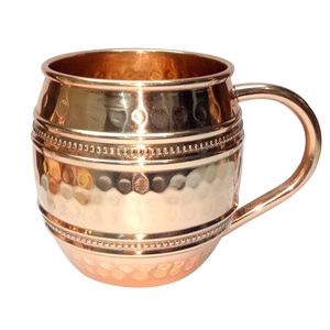 Top Standard produit nouveau élégant cuivre tasse à boire artisanat indien article maison article décoratif haute qualité nouveau Design 2025 - Product Image 3